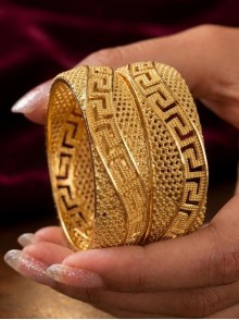 Gold Plated Bangles